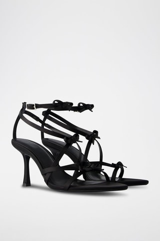 Sandalias de tacón - Negro