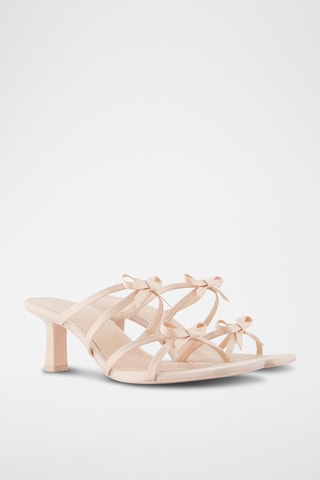 Sandalias de tacón - Beige