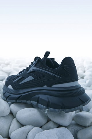 Zapatillas con plataforma - Negro