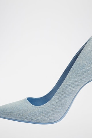 Zapatos de tacón vaqueros - Azul claro