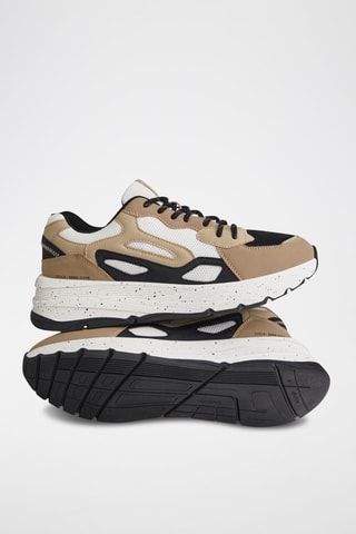 Zapatillas  - Marrón y negro