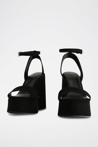 Sandalias de tacón - Negro