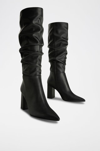 Botas de tacón - Negro