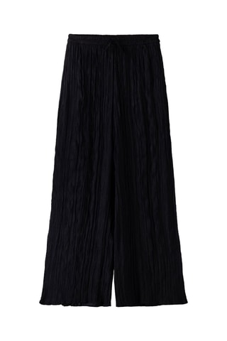 Pantalón wide leg - Negro