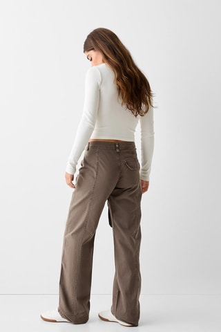 Pantalón cargo - Gris