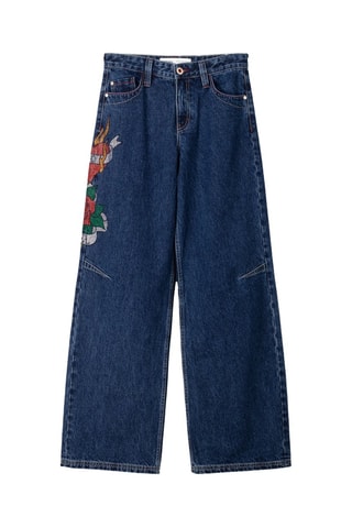 Vaquero boyfriend - Azul oscuro