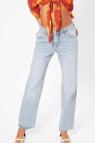 Vaquero recto - Azul claro