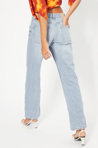 Vaquero recto - Azul claro