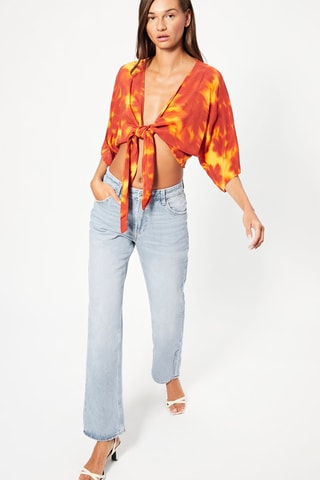 Vaquero recto - Azul claro