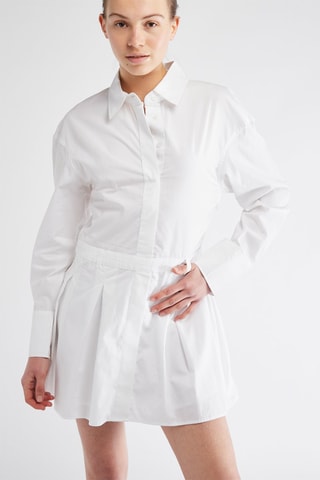 Vestido camisero - Blanco