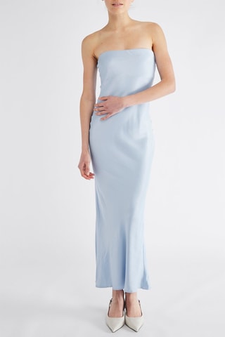 Vestido bustier - Azul claro