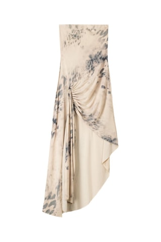 Vestido bustier - Beige