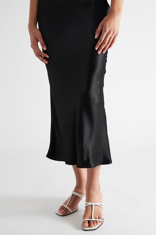 Vestido bustier - Negro