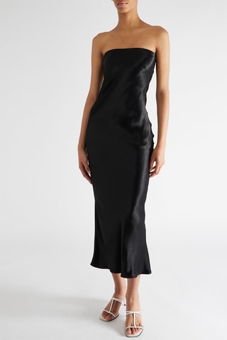 Vestido bustier - Negro