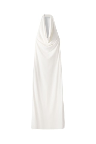 Vestido midi - Blanco