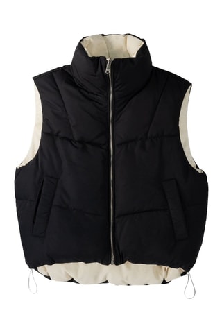 Chaleco reversible - Negro