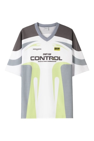 Camiseta oversize - Blanco