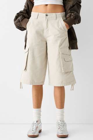 Bermudas oversize - Beige