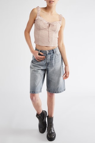 Bermudas vaqueras - Azul