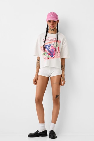 Short - Gris jaspeado