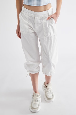 Pantalón pirata - Blanco