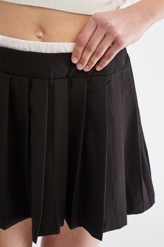 Falda plisada - Negro