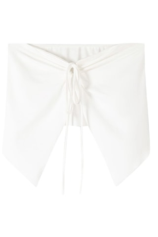 Top bustier - Blanco