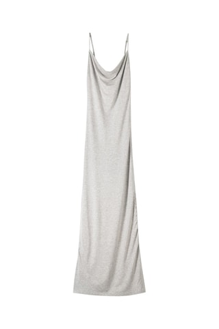 Vestido midi - Gris claro