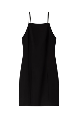 Vestido recto - Negro