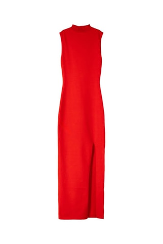 Vestido midi - Rojo