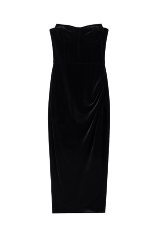 Vestido midi - Negro