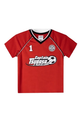 Camiseta Capitán Tsubasa - Rojo