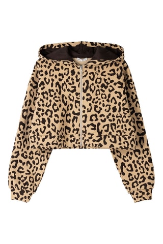 Sudadera con capucha - Camel