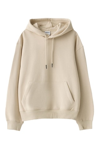 Sudadera con capucha - Beige