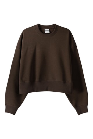 Jersey regular fit - Marrón