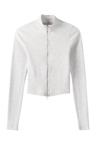 Cárdigan - Gris claro