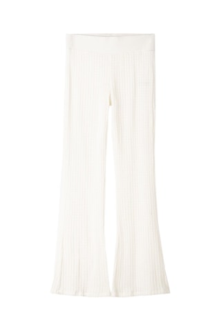 Pantalón flare - Blanco