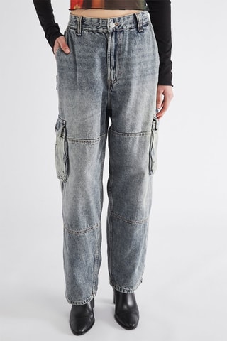 Vaquero cargo - Azul