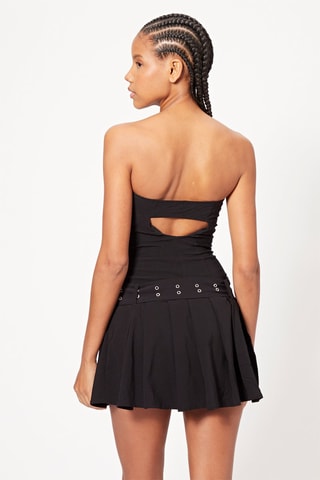 Vestido bustier - Negro