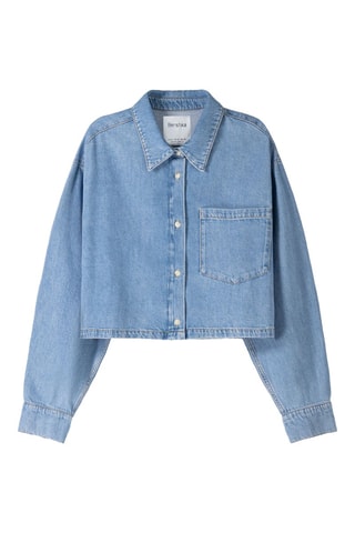 Sobrecamisa vaquera - Azul claro