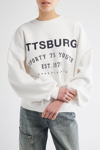 Sudadera Pittsburgh - Blanco