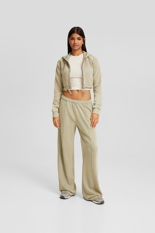 Sudadera con capucha - Beige