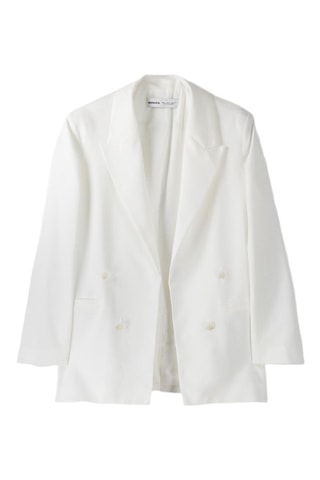 Blazer slim fit - Blanco
