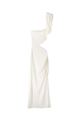 Robe asymétrique - Blanc