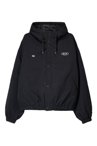 Chaqueta con capucha - Negro