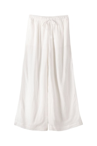 Pantalón wide leg - Blanco