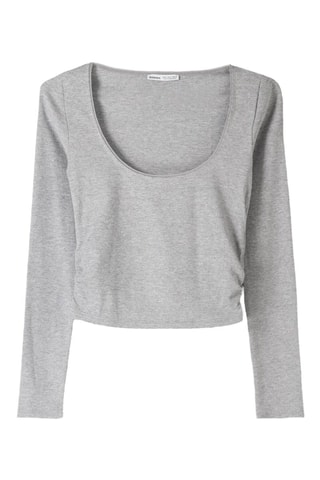 Crop top - Gris