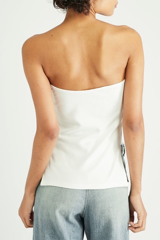 Top bustier  - Blanco