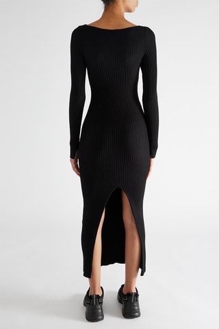 Vestido largo - Negro