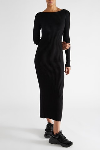 Vestido largo - Negro